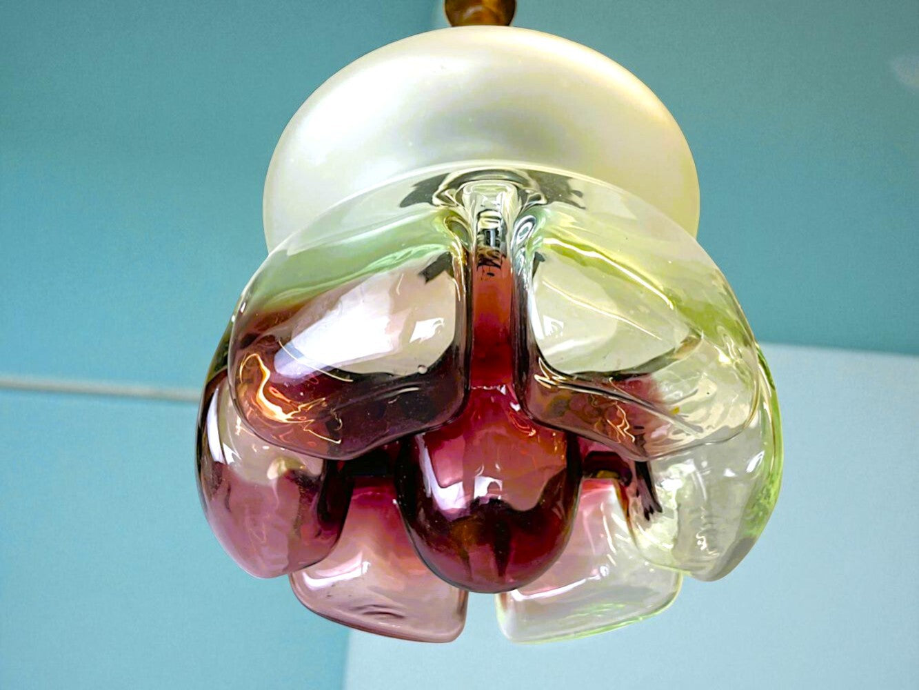 Mazzega style hanging lamp