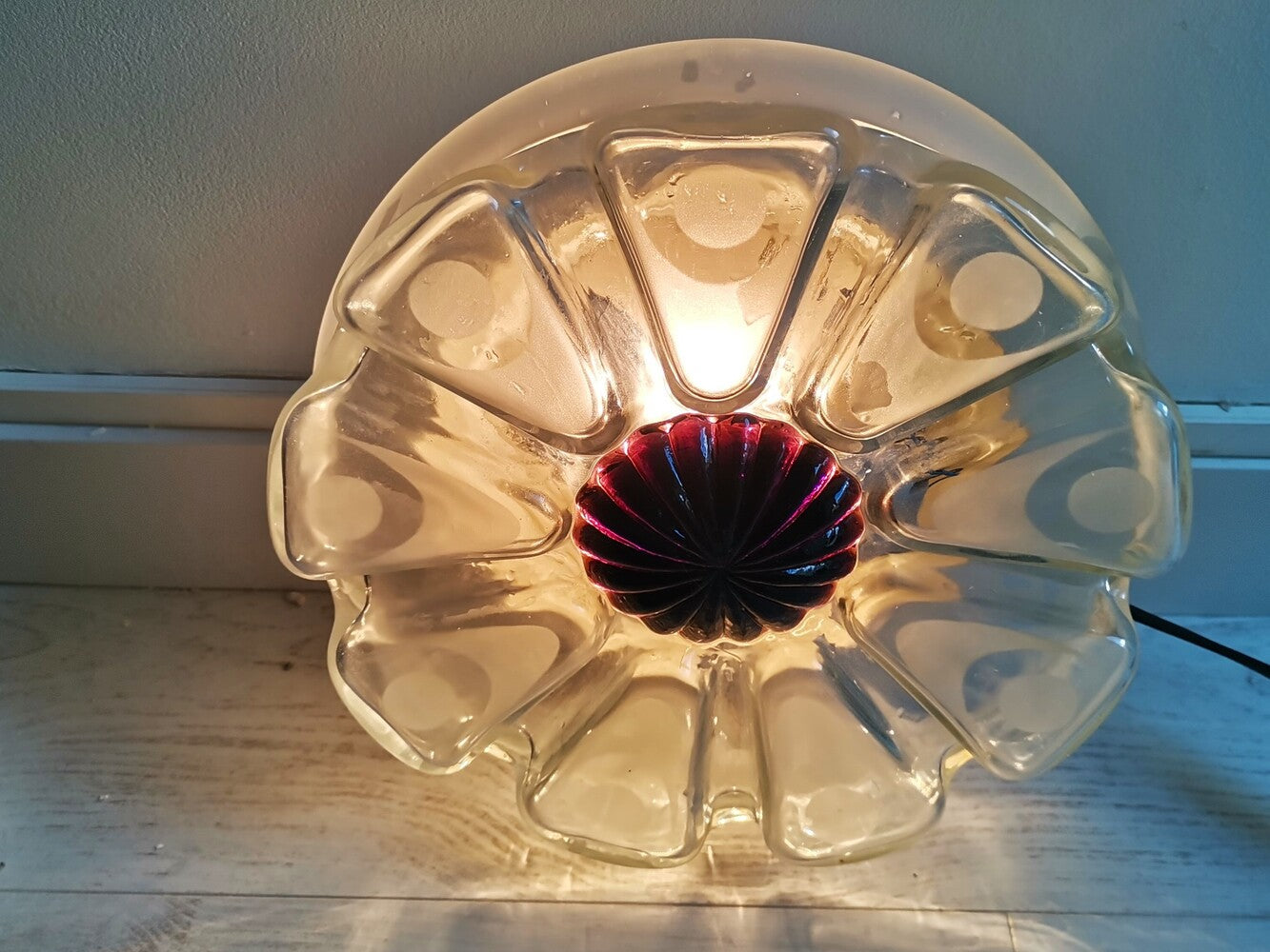 Glass Flush Mount Light