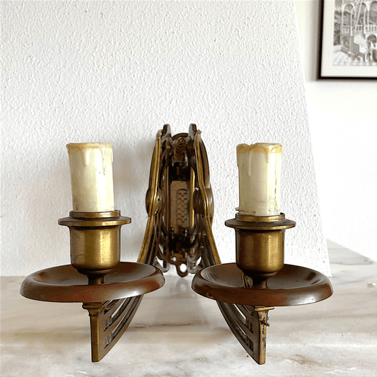 Art Noveau Double Wall Sconce
