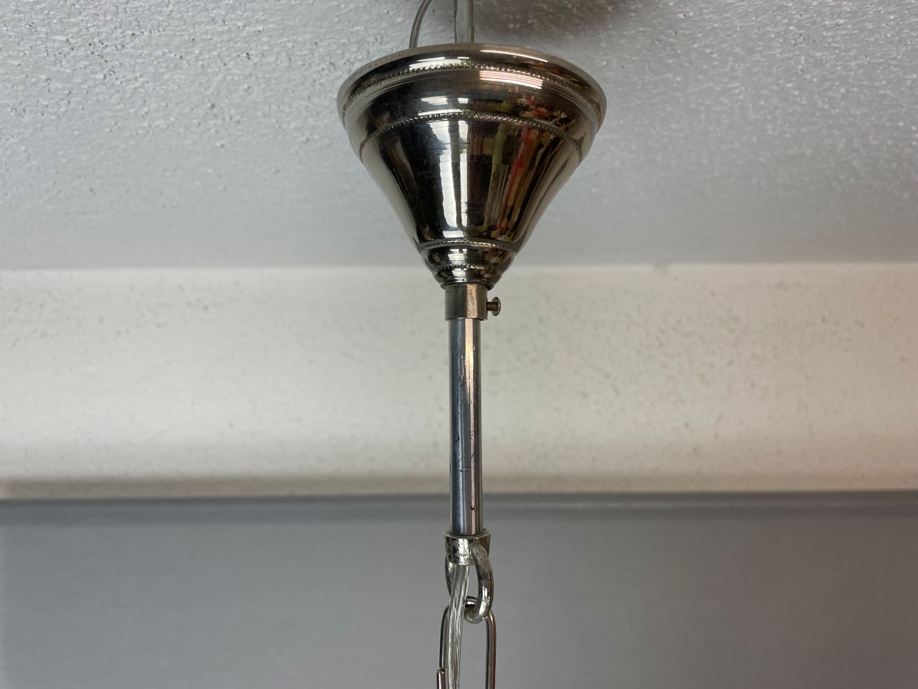 Art glass pendant light