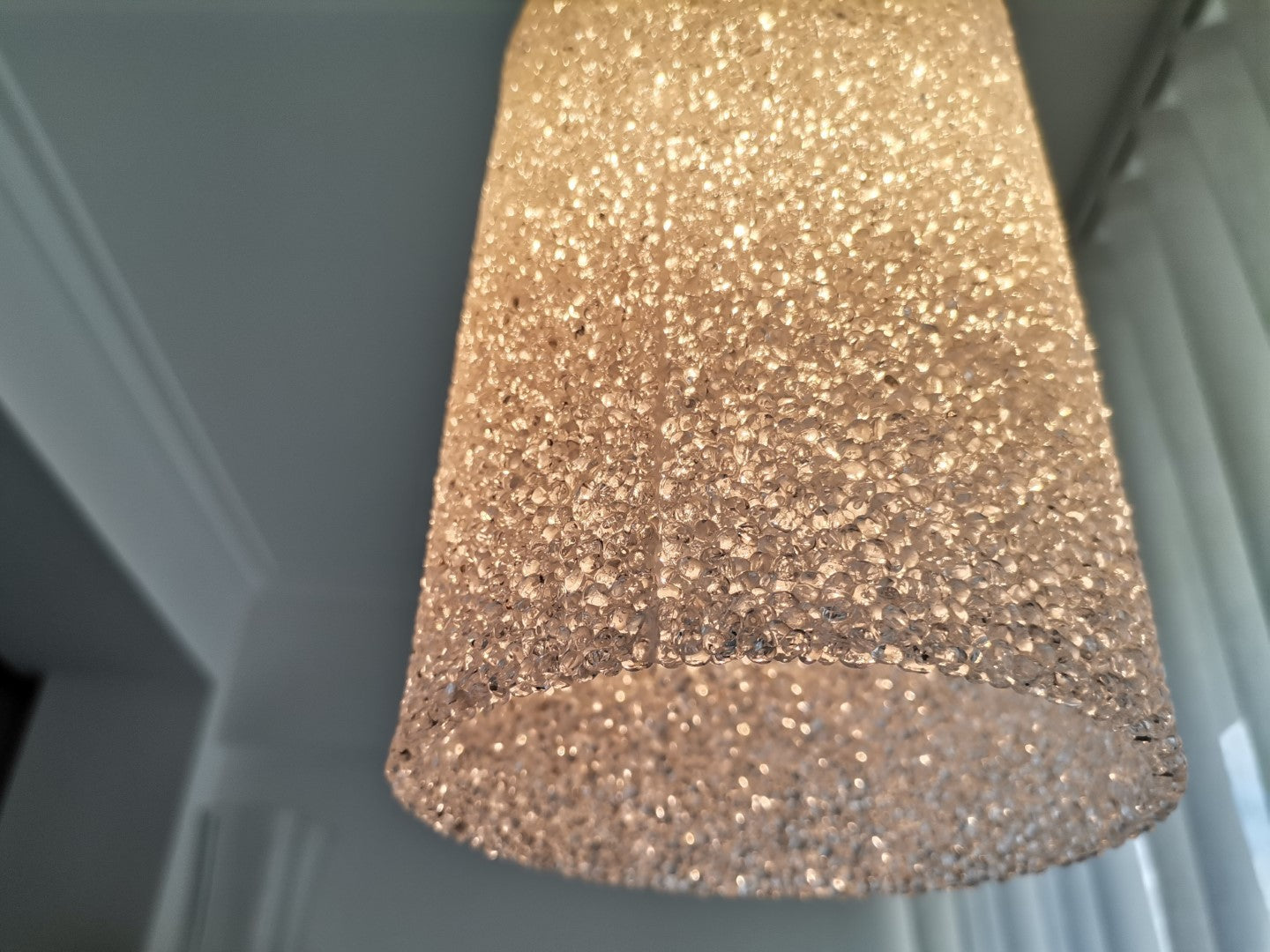 Retro bedroom pendant light