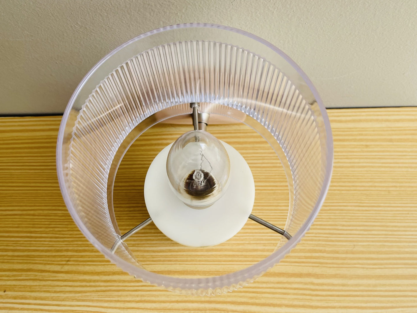 Pink wall sconce lamp