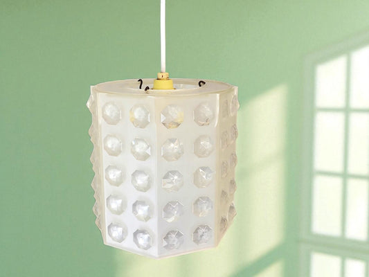 Retro acrylic hanging lamp