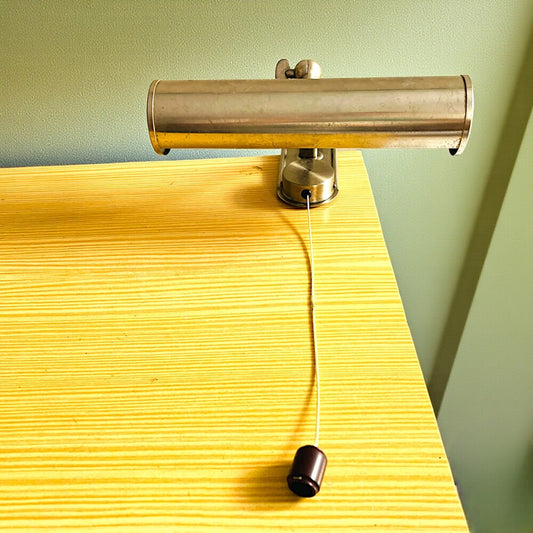 Picture light with clamp