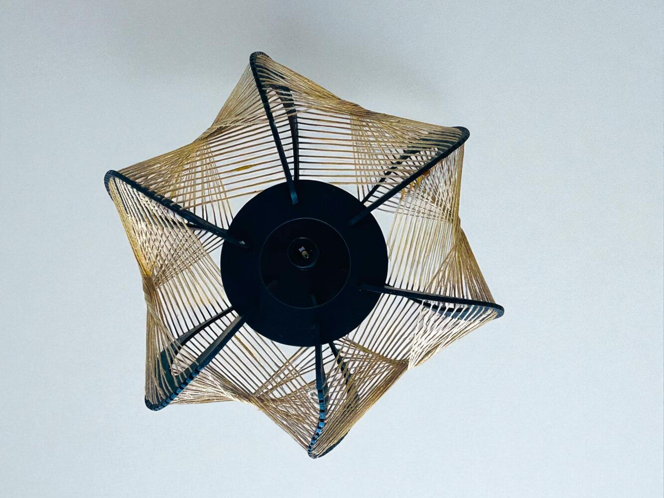 Black Wood Pendant