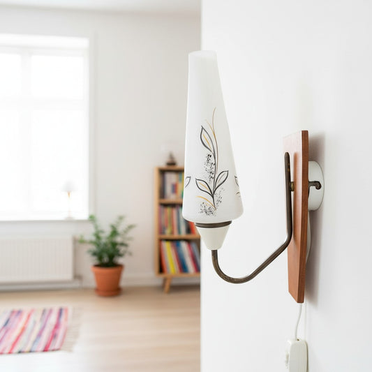 Danish Modern Teak Sconce