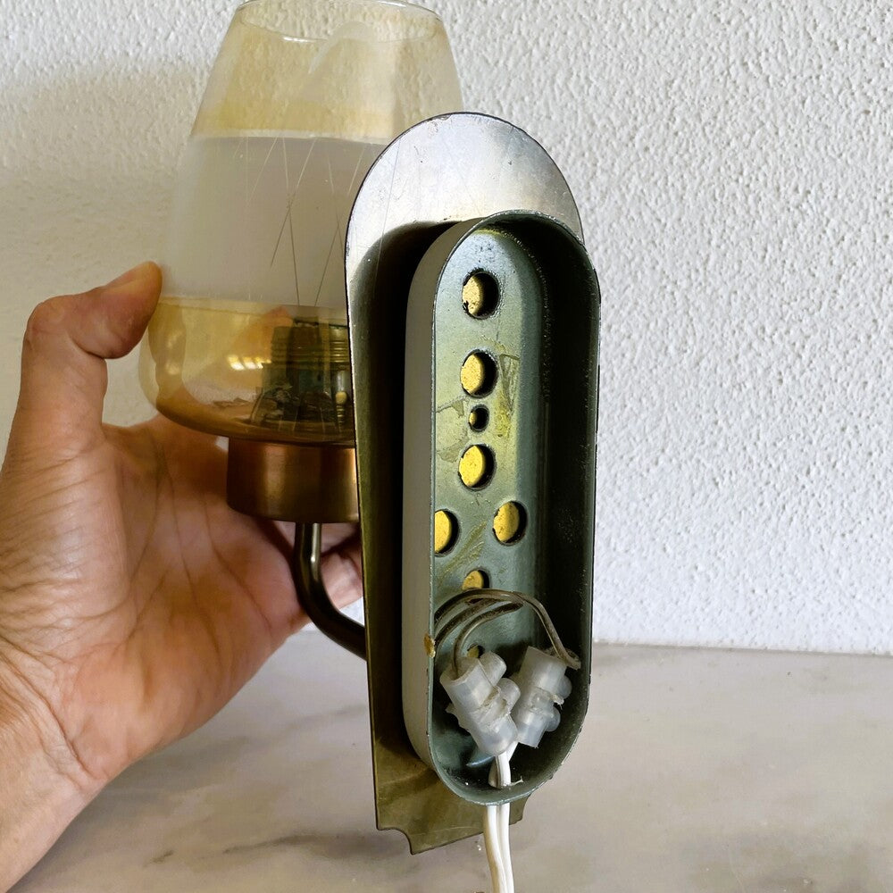 Danish Teak Wall Sconce