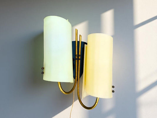 Double Wall Sconce with Pulling Cord