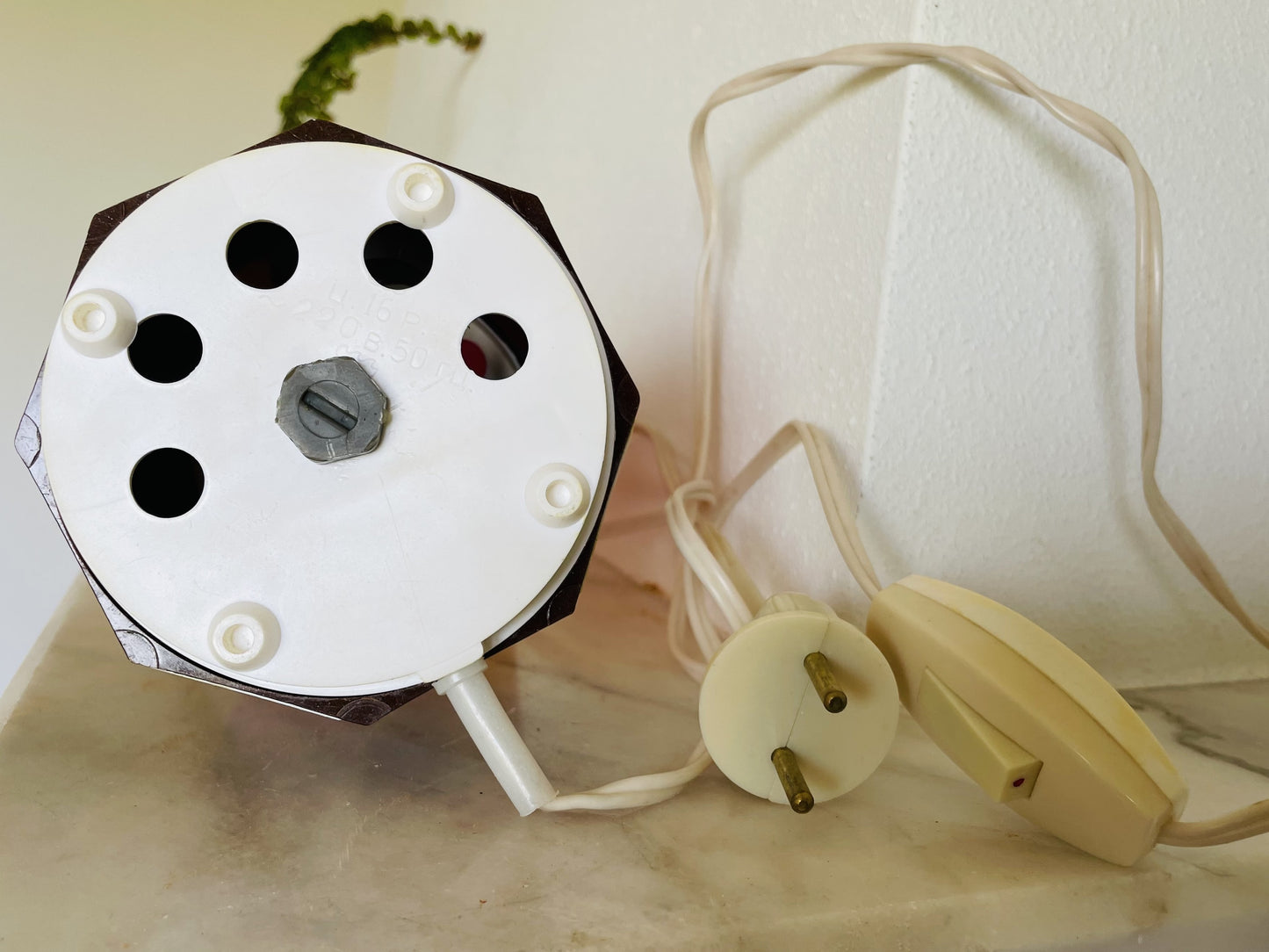 Flame Table Lamp from USSR
