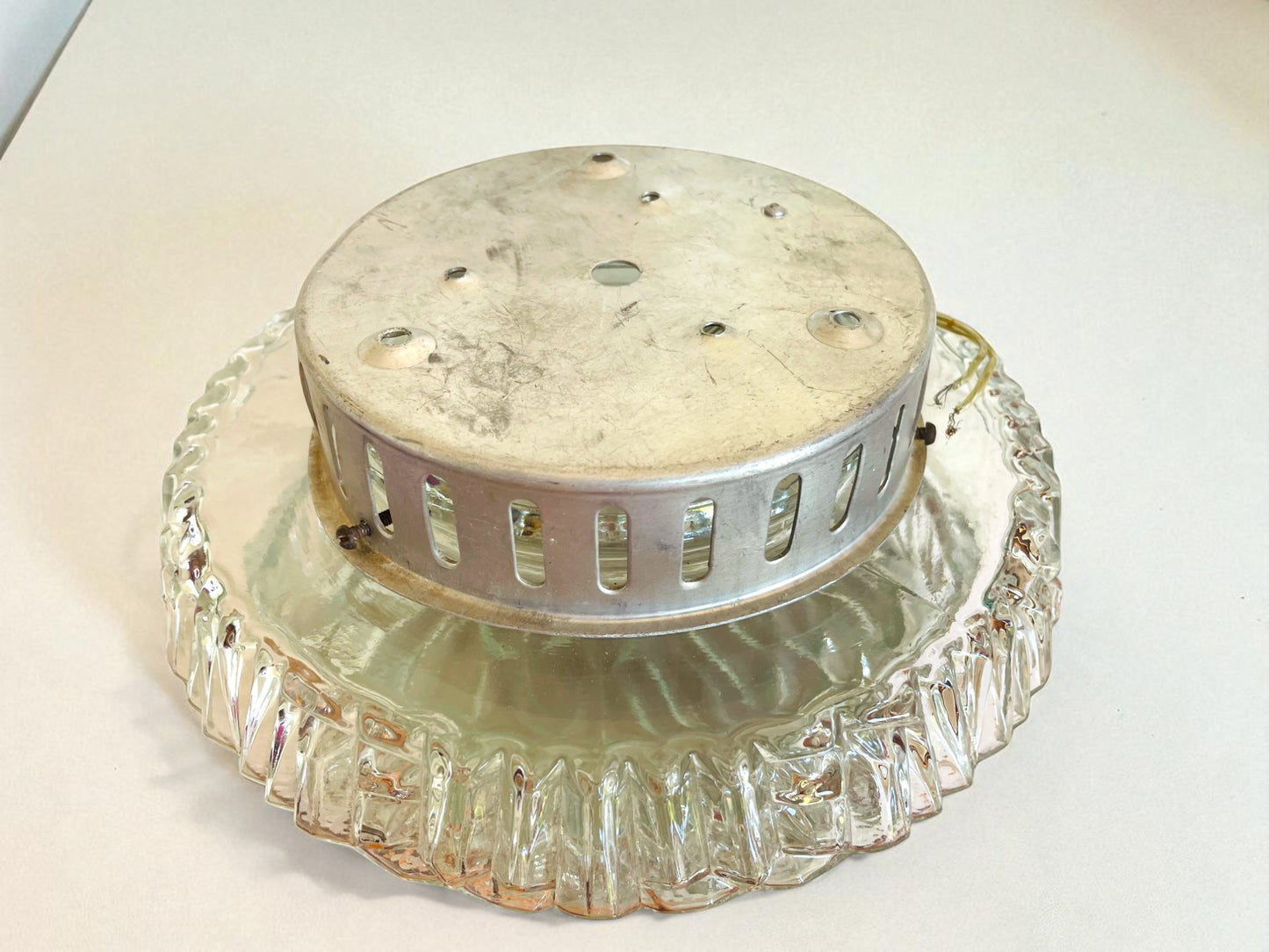 Glass Flush Mount Light