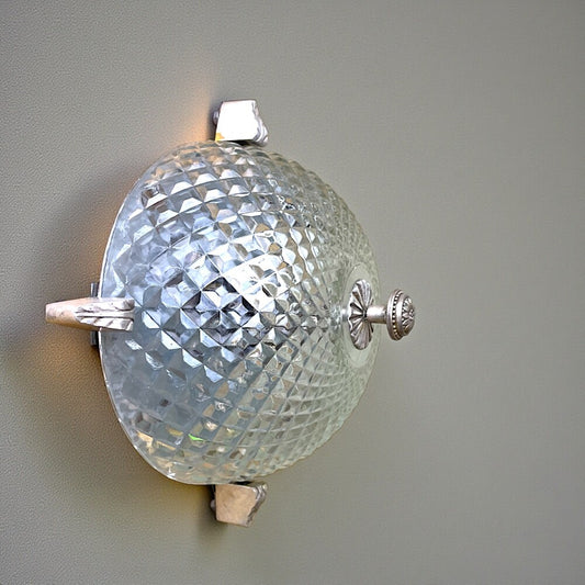 Glass Flush Mount Light