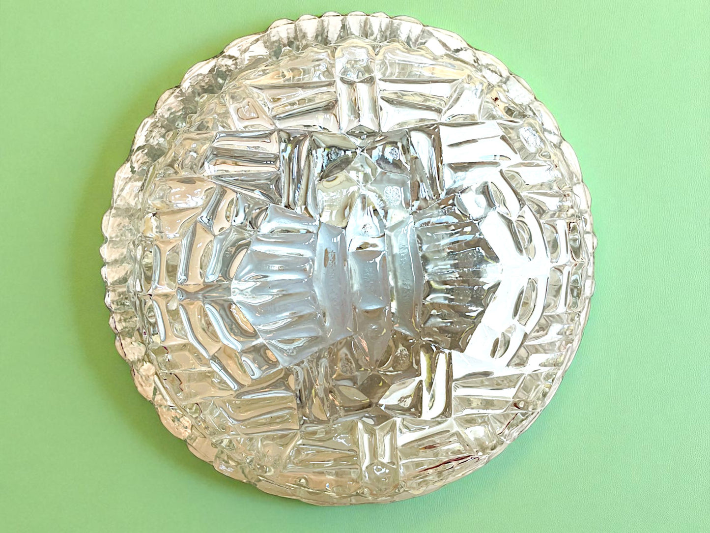 Glass Flush Mount Light