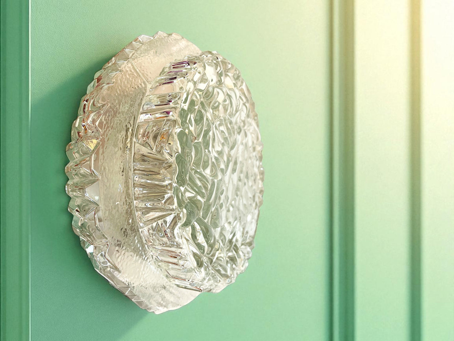 Glass Flush Mount Light