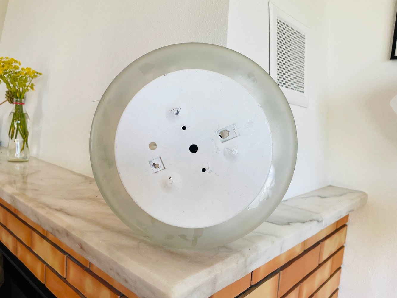 Glass Flush Mount Light