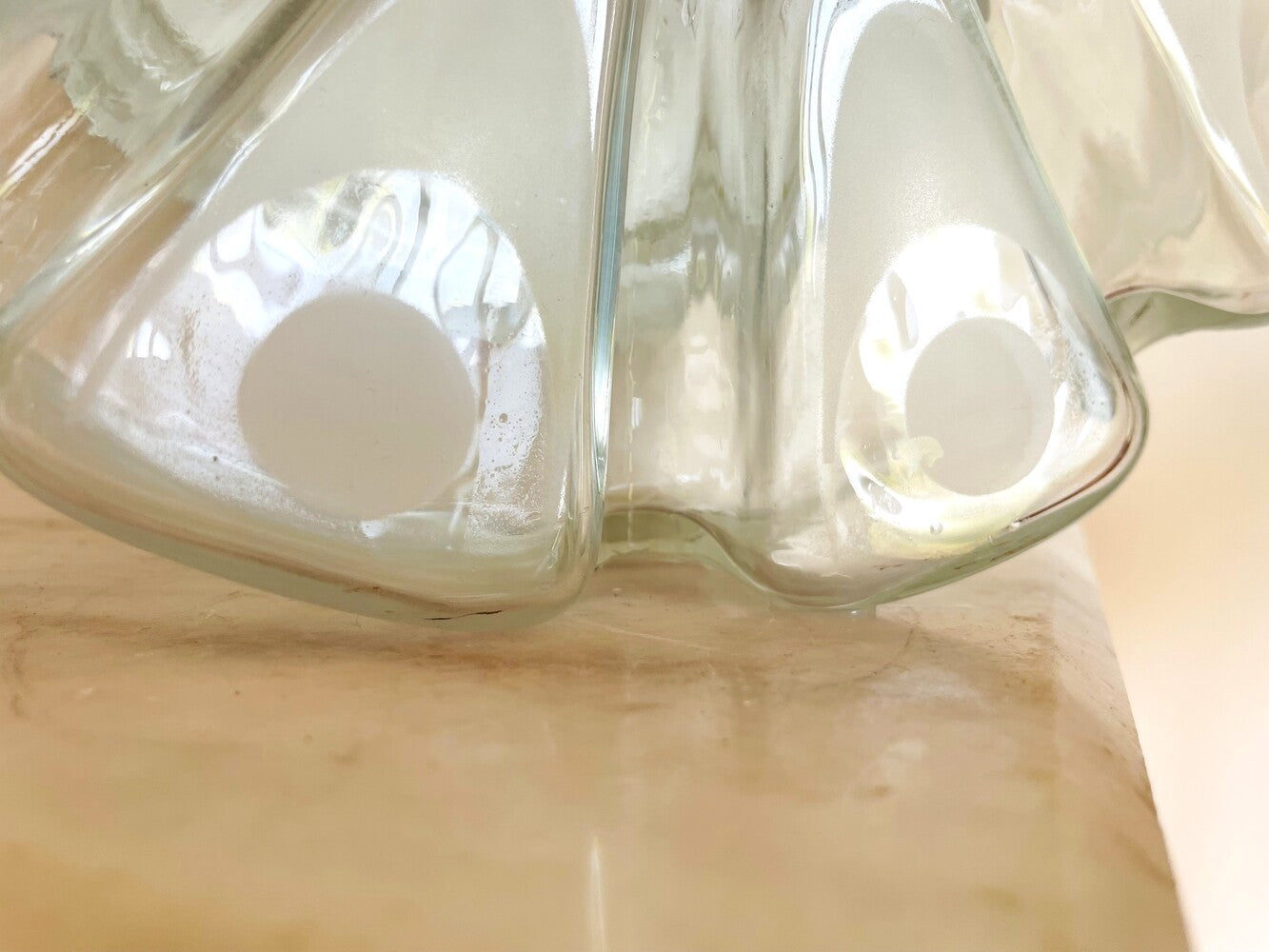 Glass Flush Mount Light