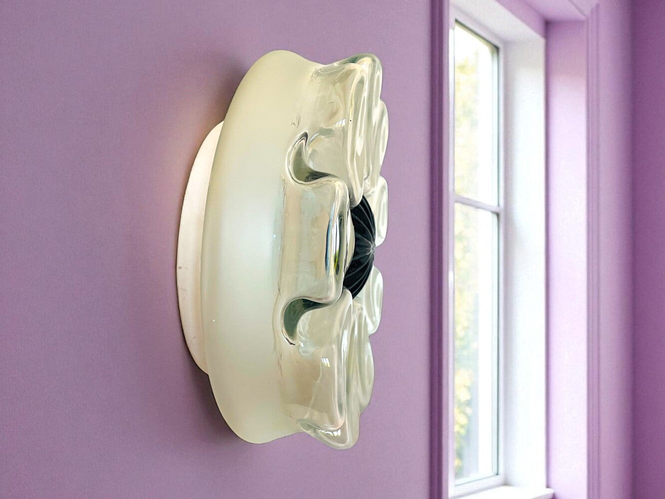 Glass Flush Mount Light