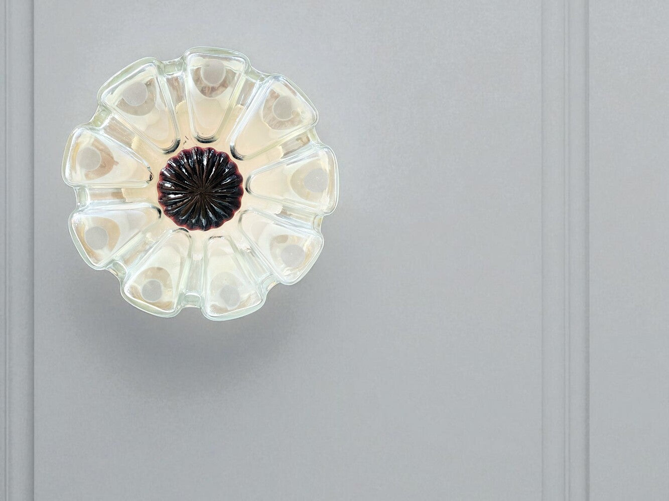 Glass Flush Mount Light