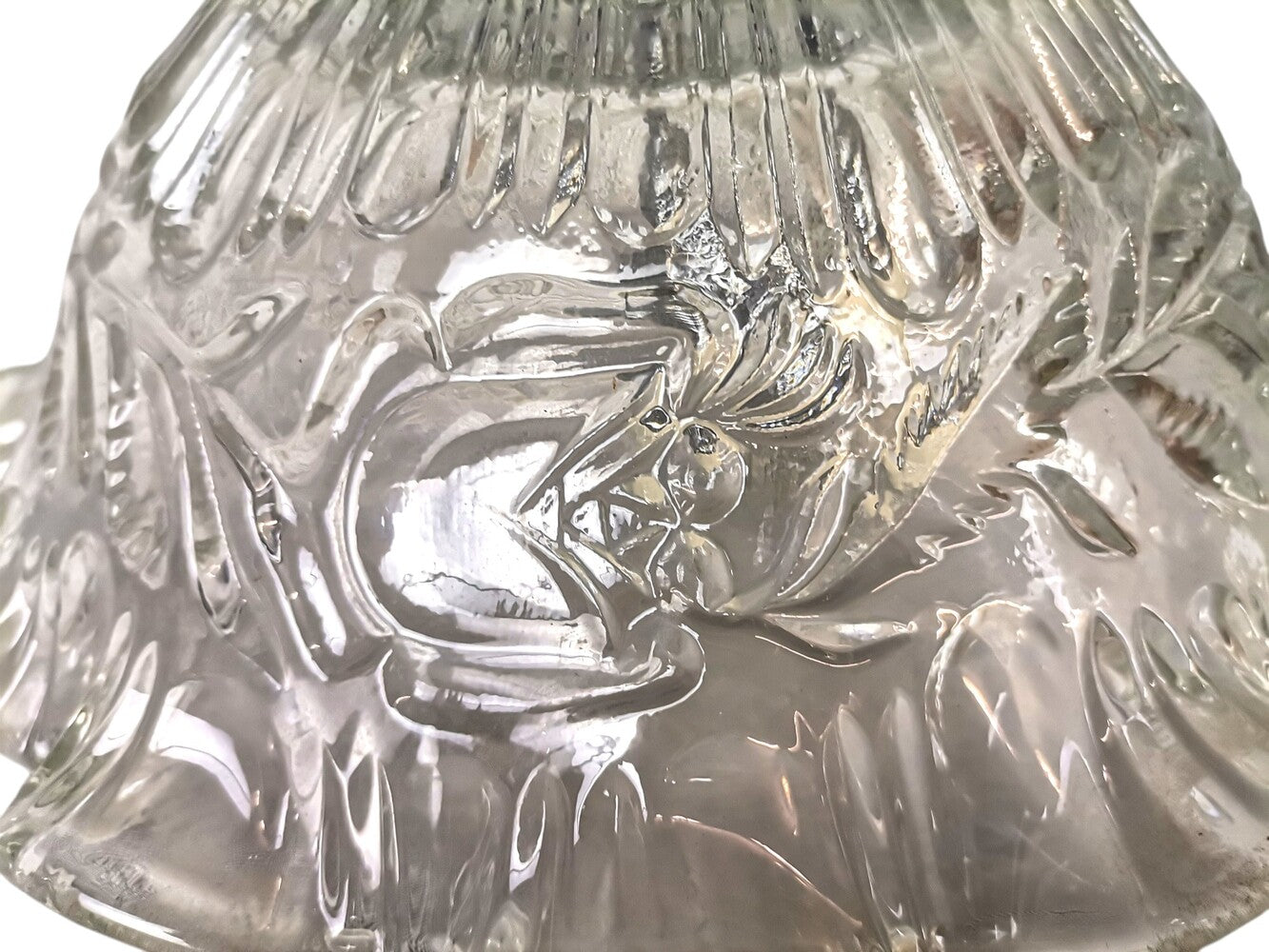 Retro glass kitchen pendant light fixture