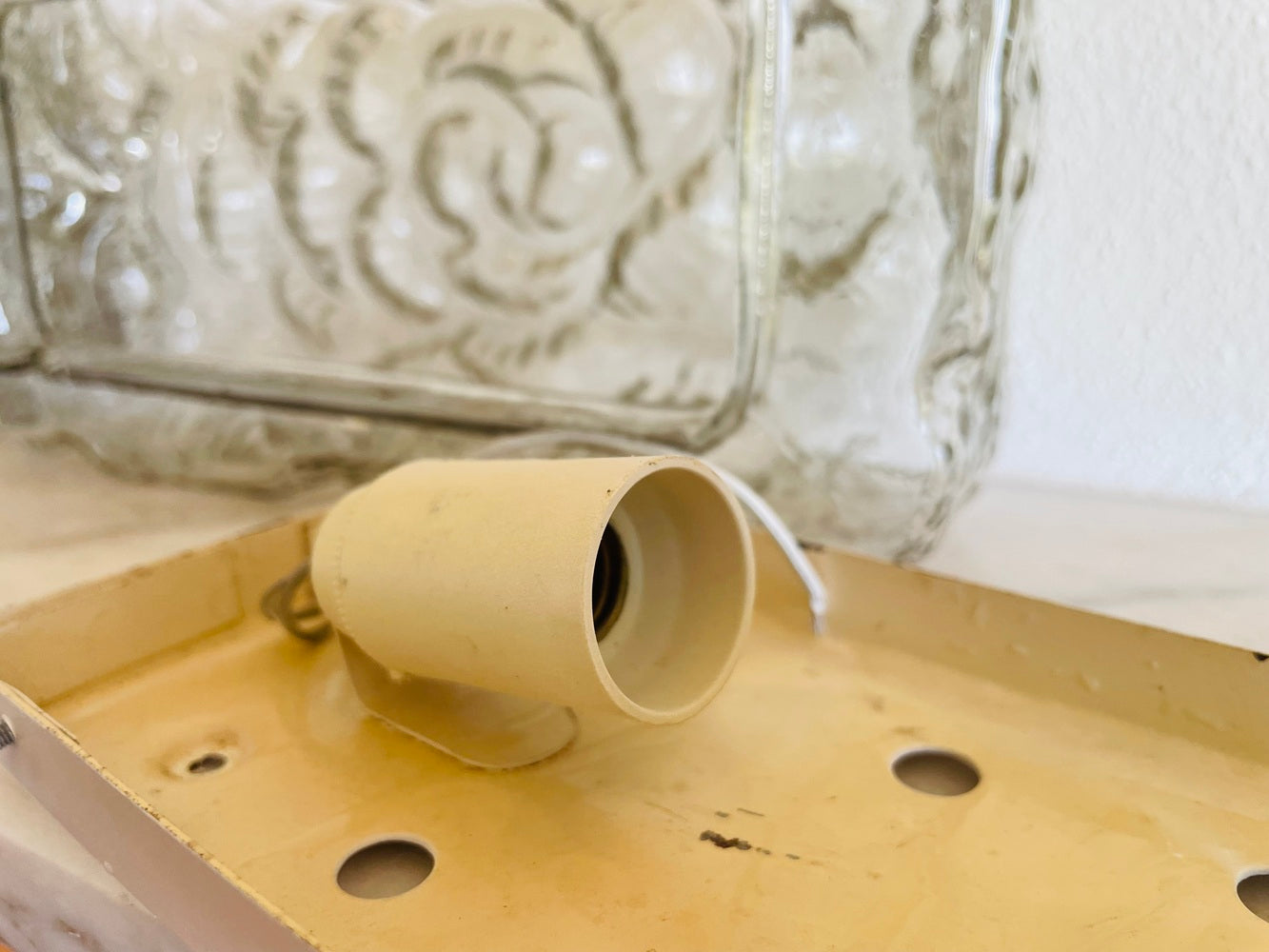 Pair of flush mount lights