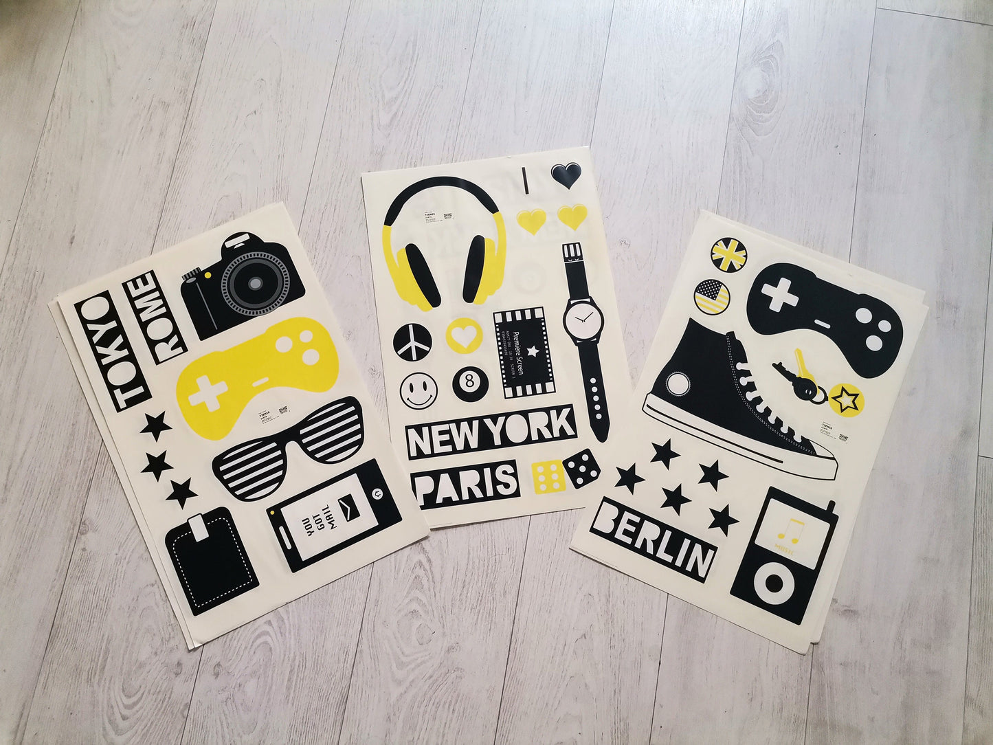 IKEA Tjenis wall pop art sticker poster