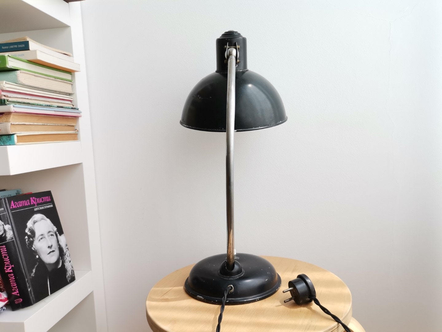 Portuguese Bauhaus swan neck SACOR desk lamp Kaiser Idell style