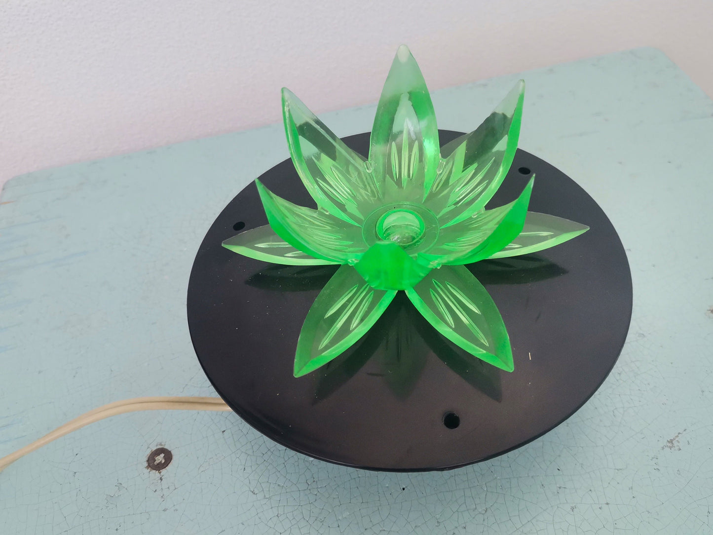 Green Lotus night light