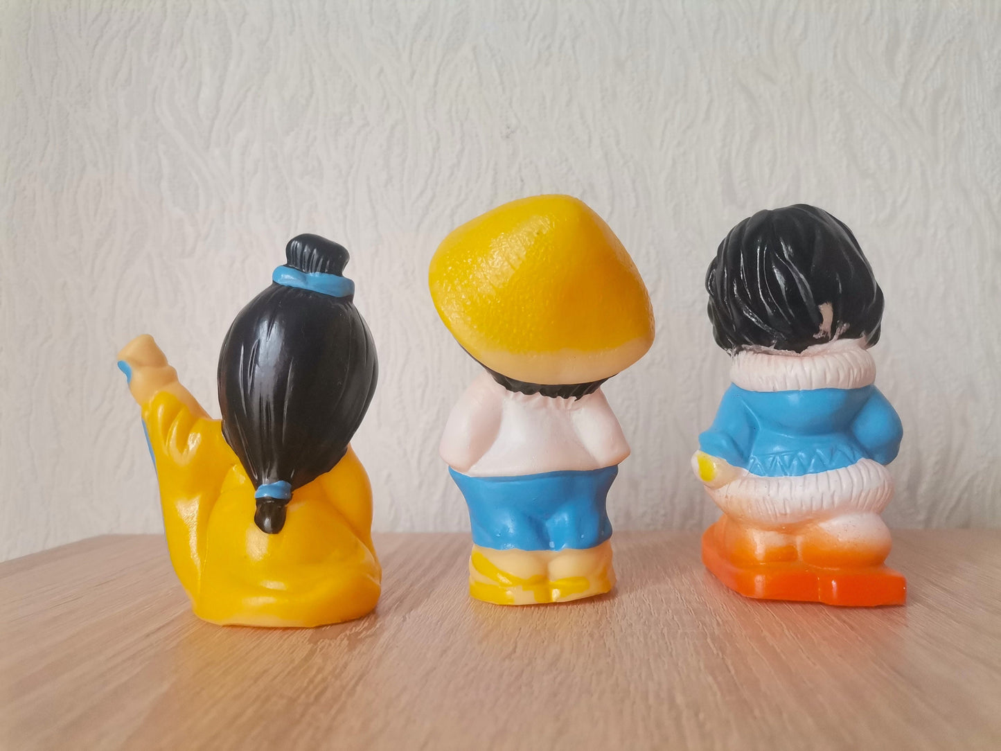 Set of 3 Japanese figurines USSR