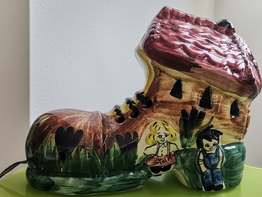 Derek Fowler pottery ceramic night light