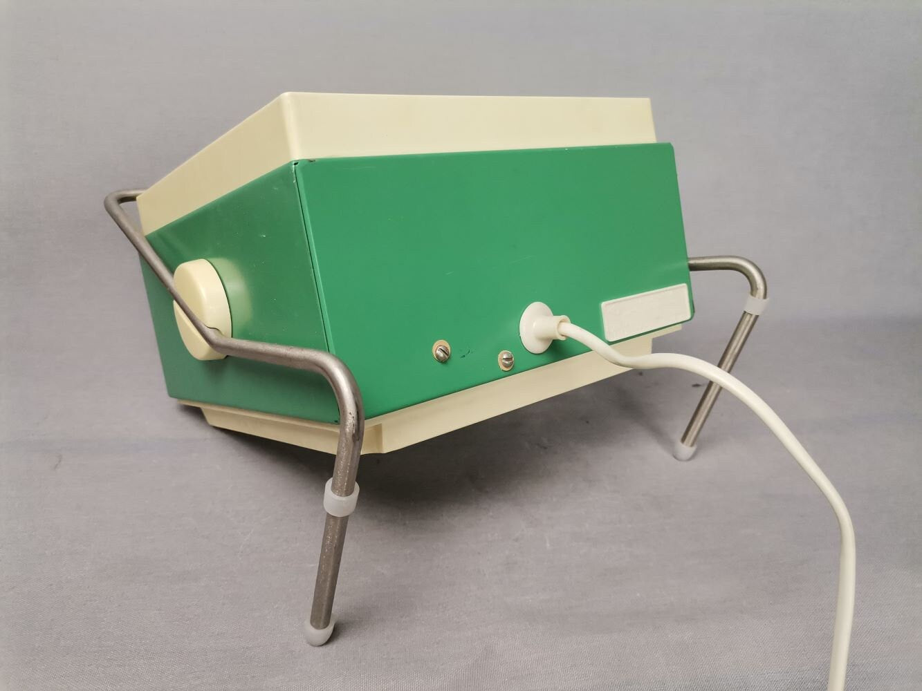 Retro Soviet modernist portable air fan ventilator heater USSR bar shop decor