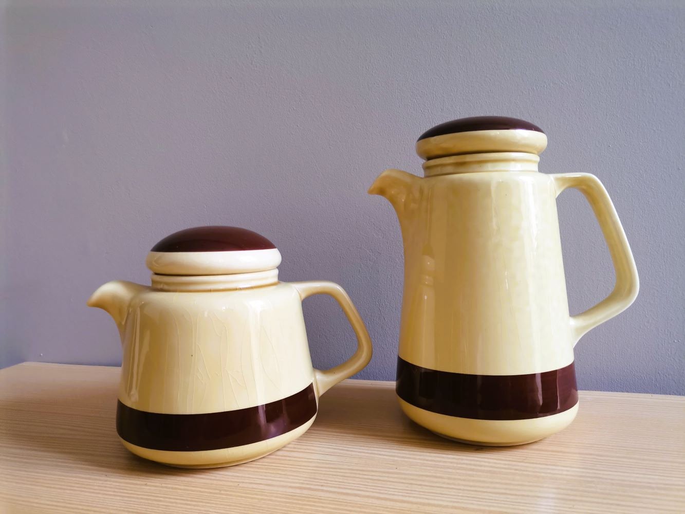 Portuguese ceramic tea coffee pot Sado