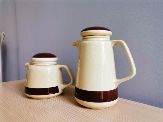 Portuguese ceramic tea coffee pot Sado