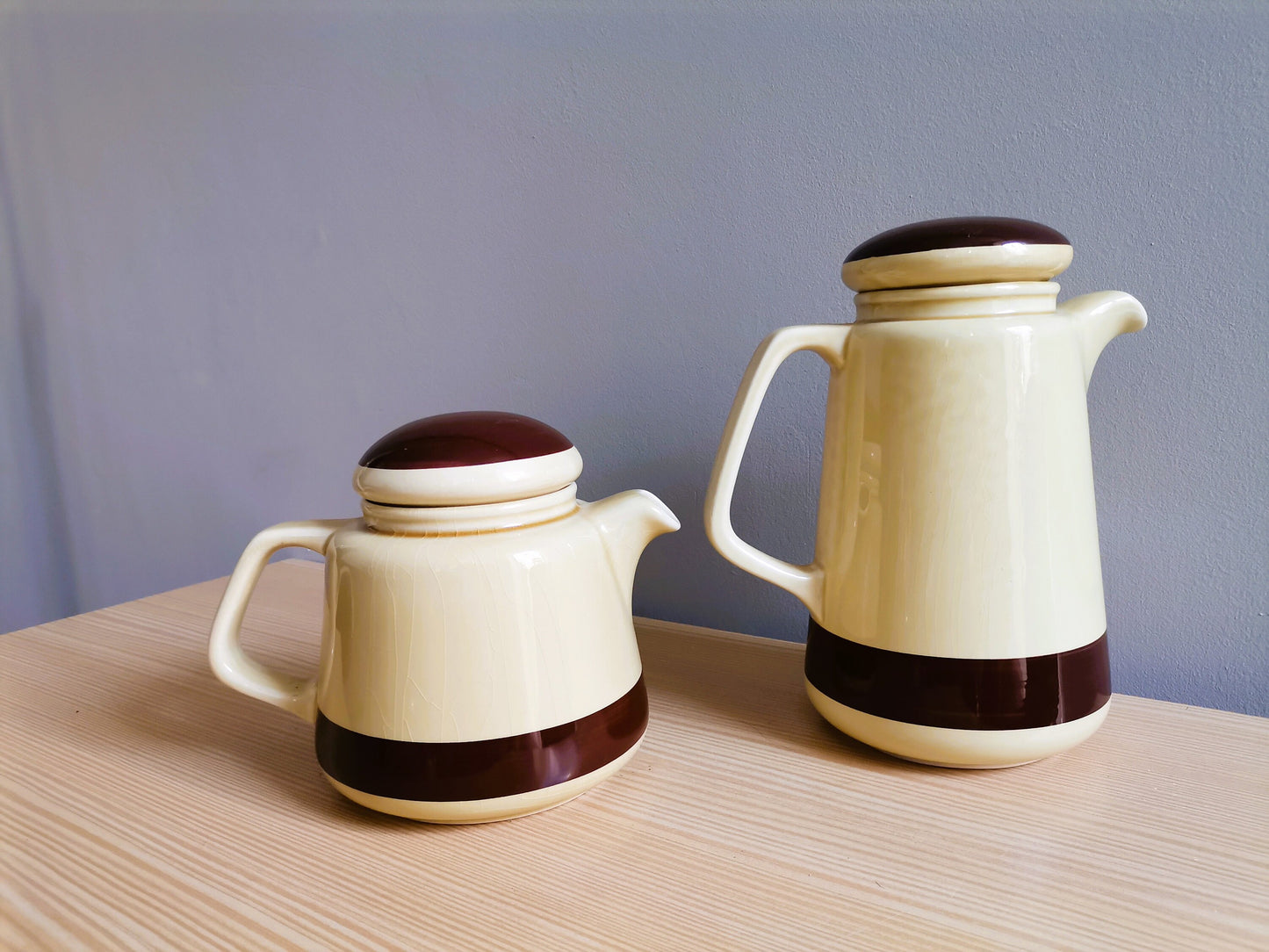 Portuguese ceramic tea coffee pot Sado