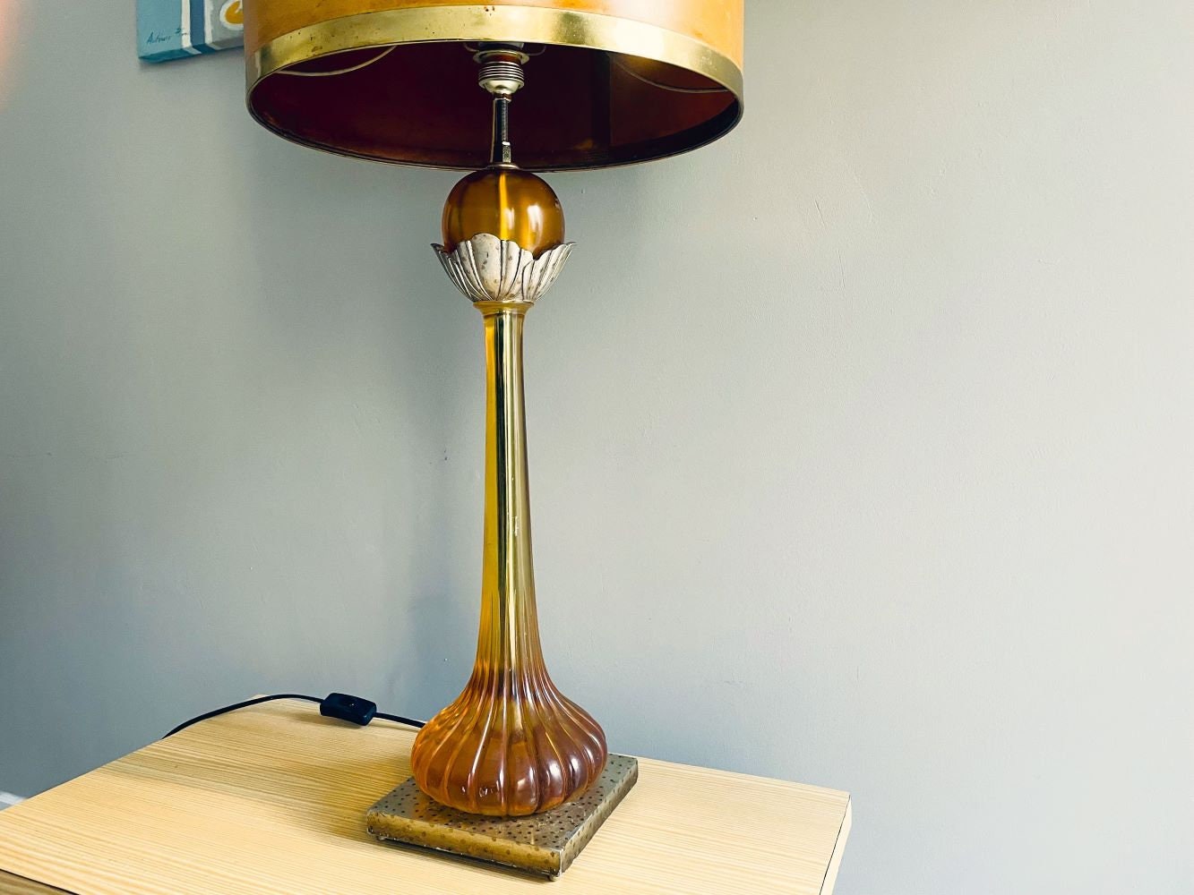 Large Regency style table lamp