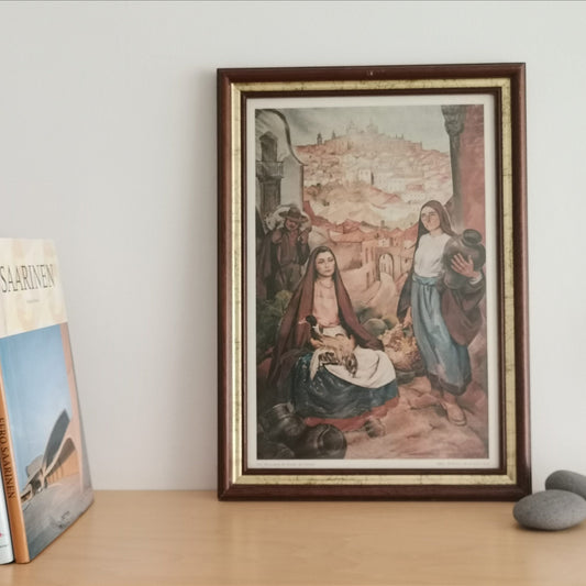 Portuguese Modernist Print Abel Manta