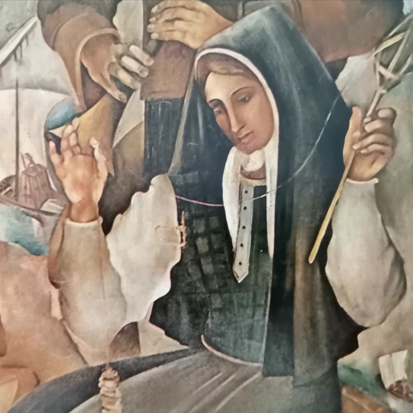 Portuguese Modernist print Julio Santos