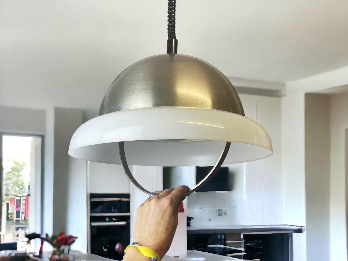 Mid Century kitchen hanging lamp