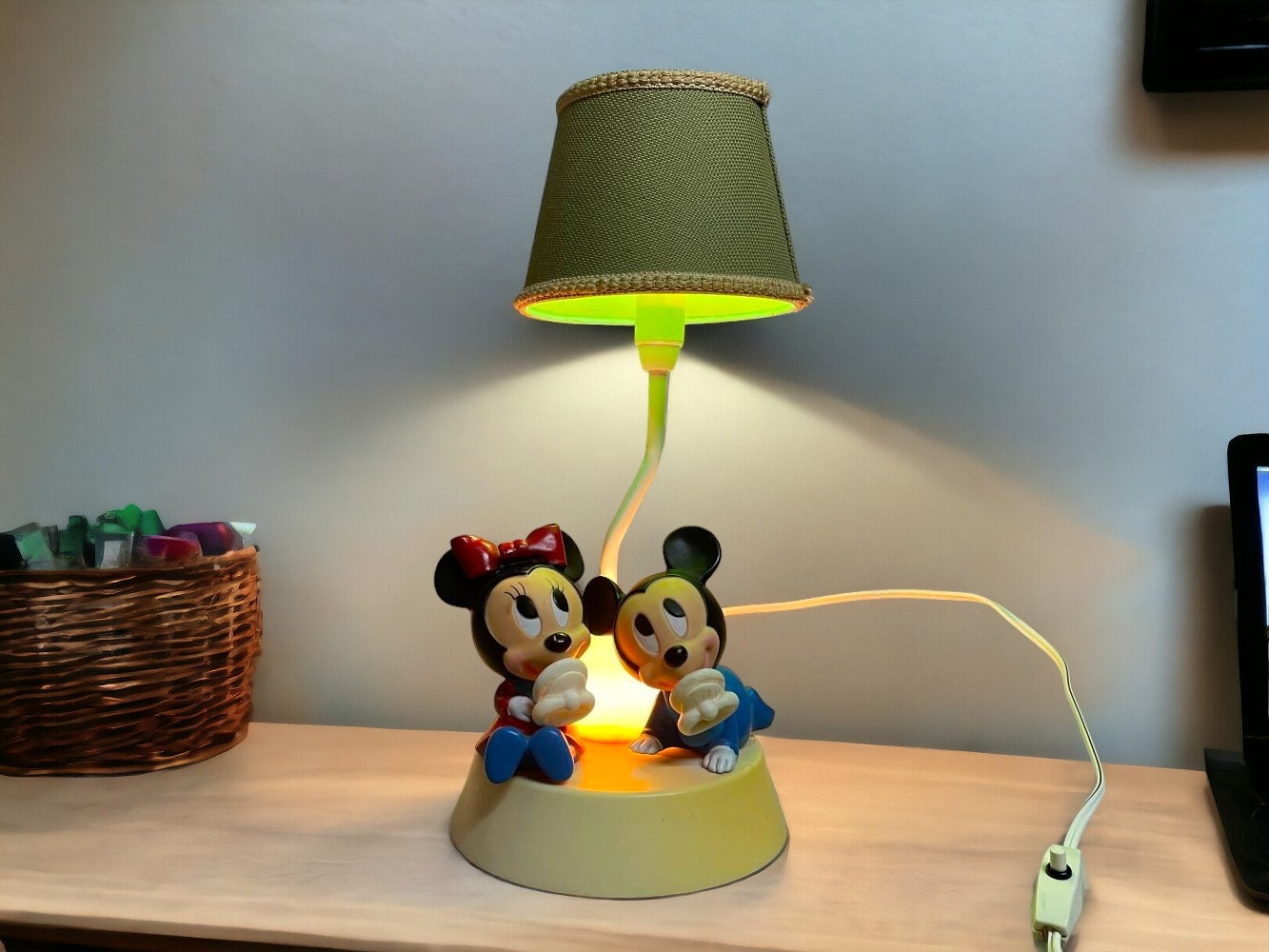 Walt Disney Mickey Mouse table lamp