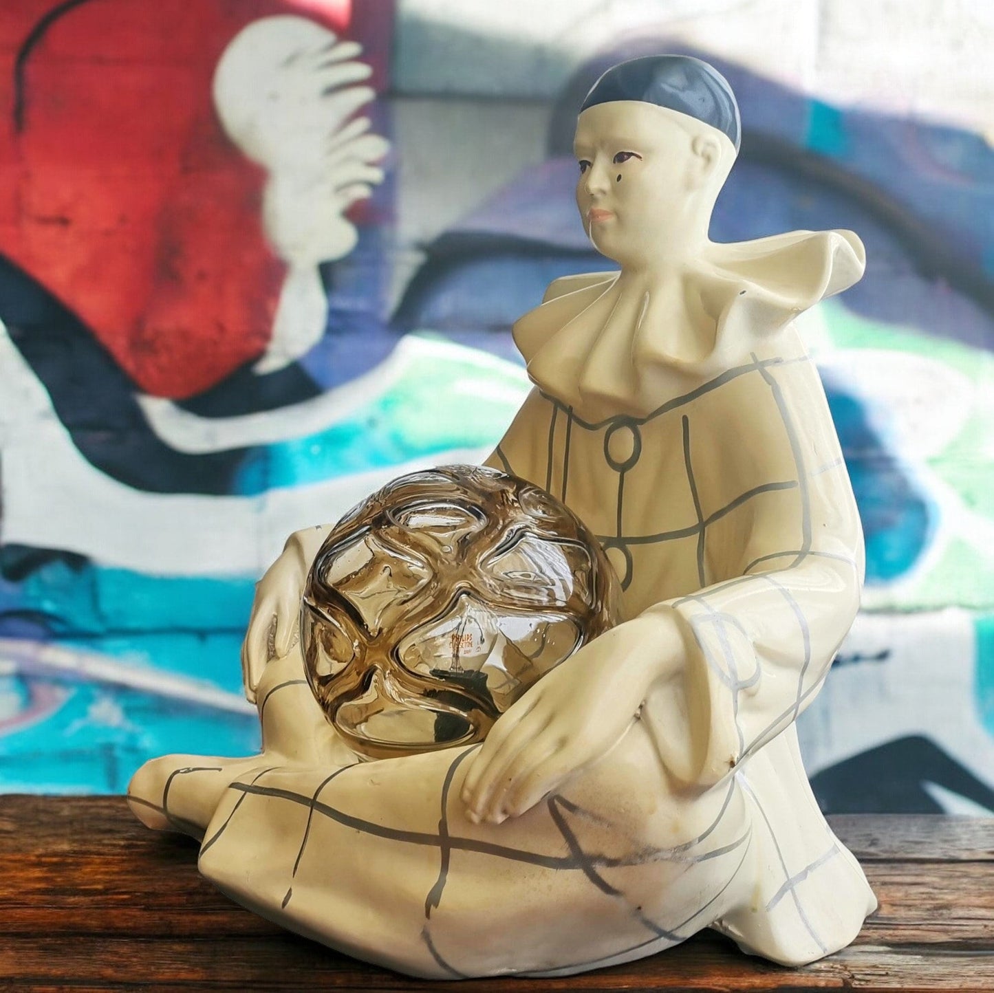 Art Deco Pierrot table lamp