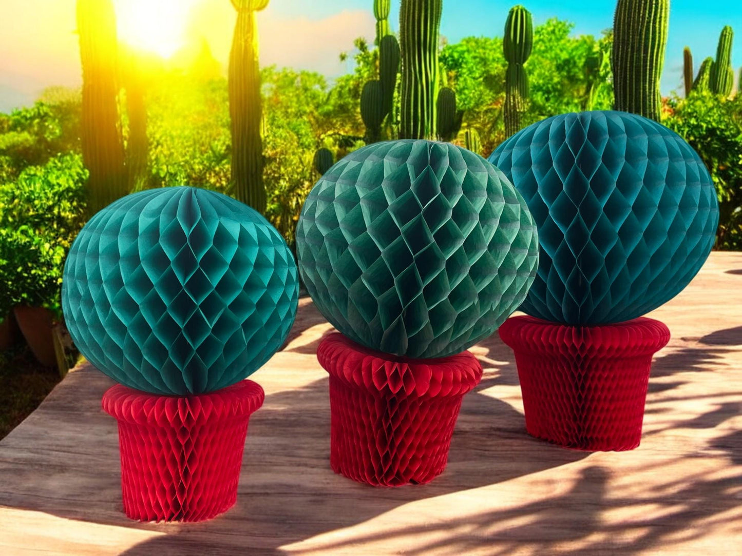 Party garden decor Pack of 3