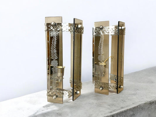 Pair wall sconces lights