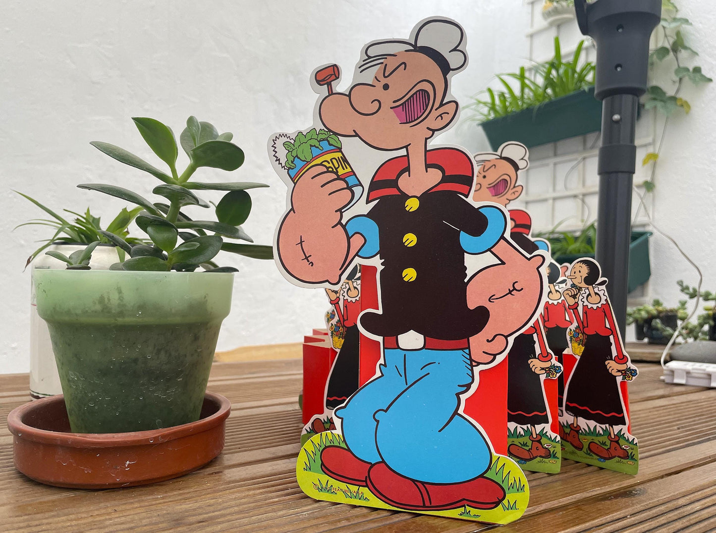Pack 12 paper party boxes Popeye