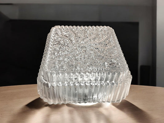 Square flush mount light