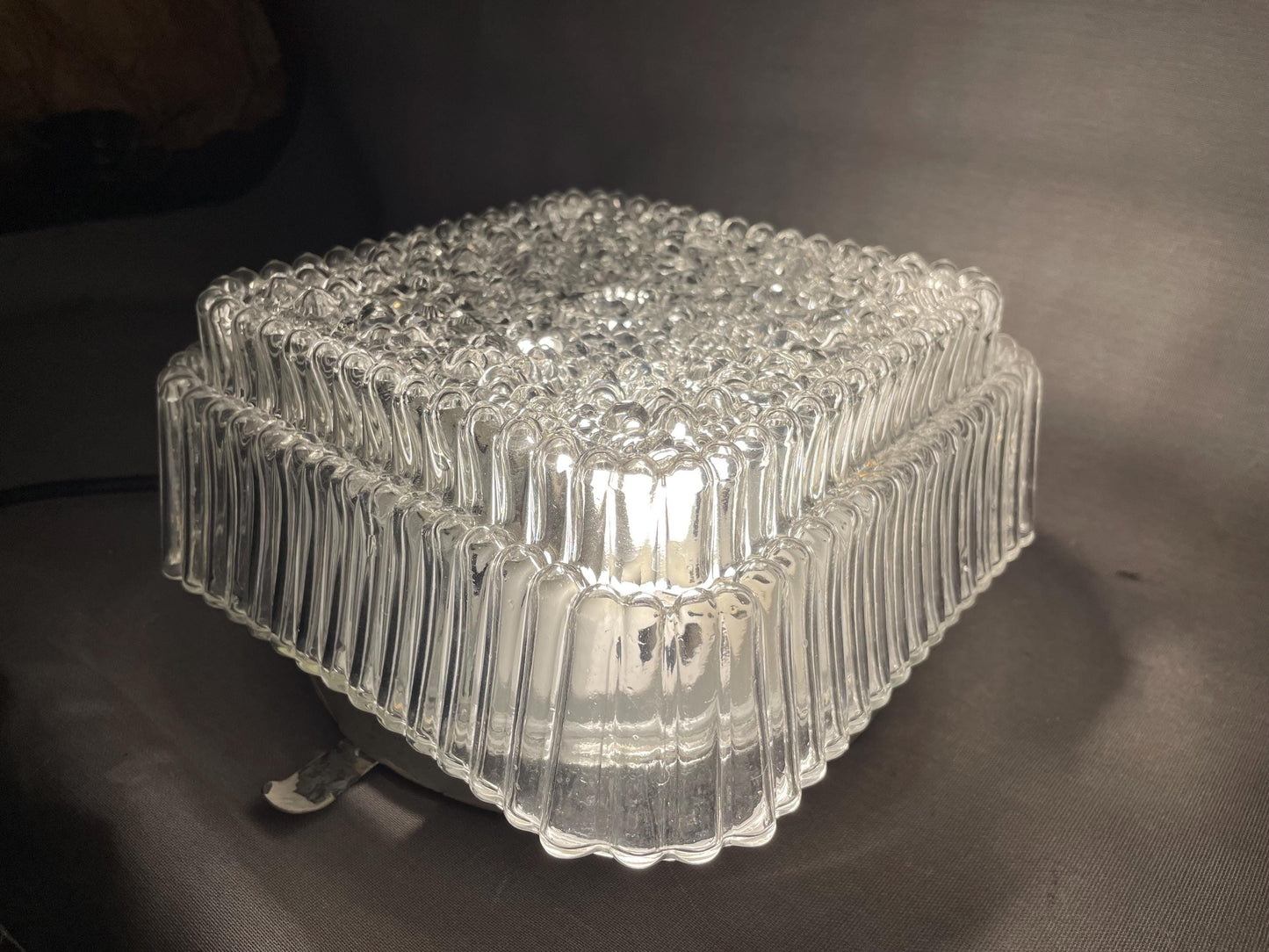 Square flush mount light