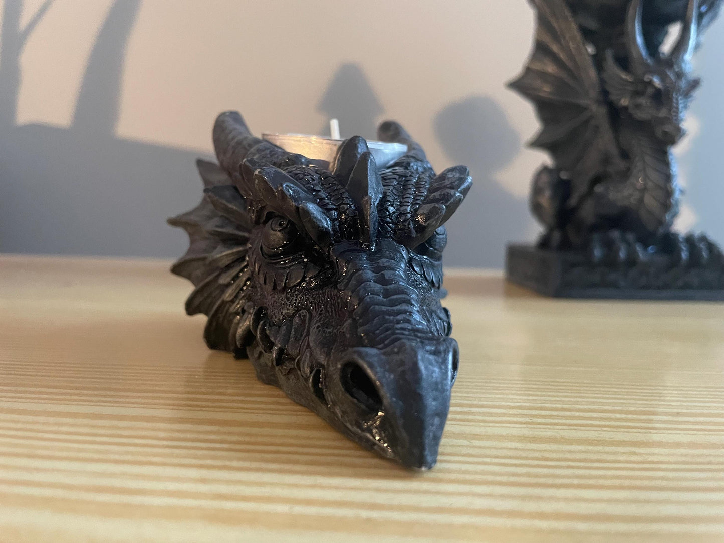 Chinese dragon table lamp