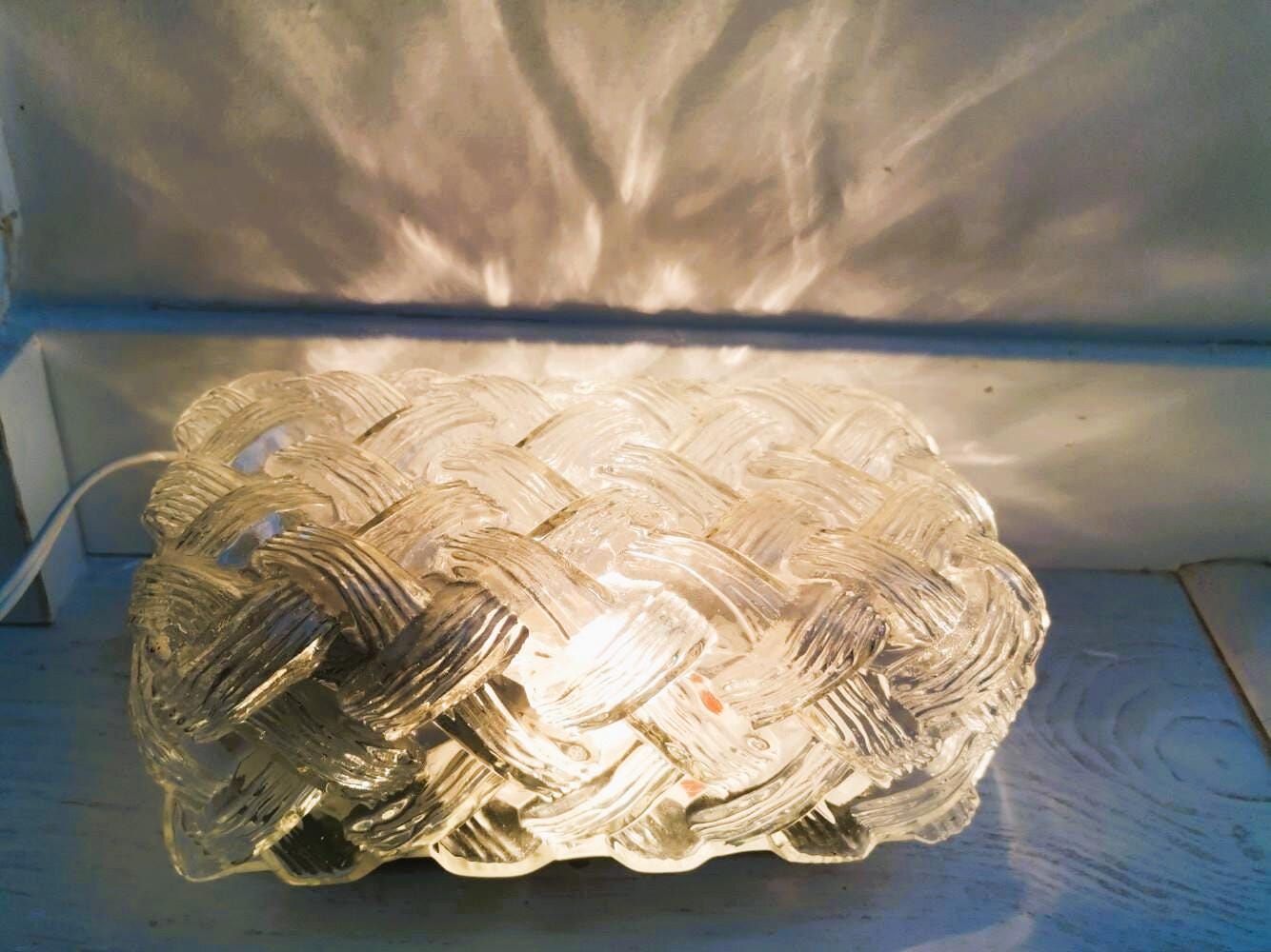Rectangular flush ceiling mount light