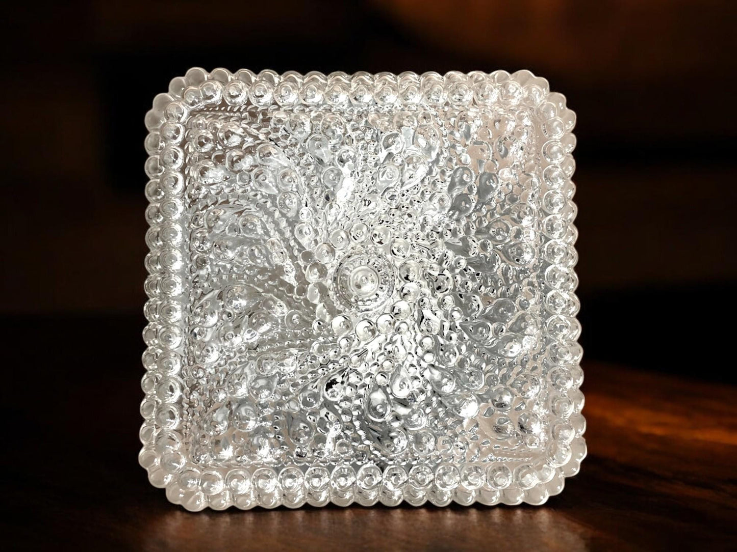 Square flush mount light