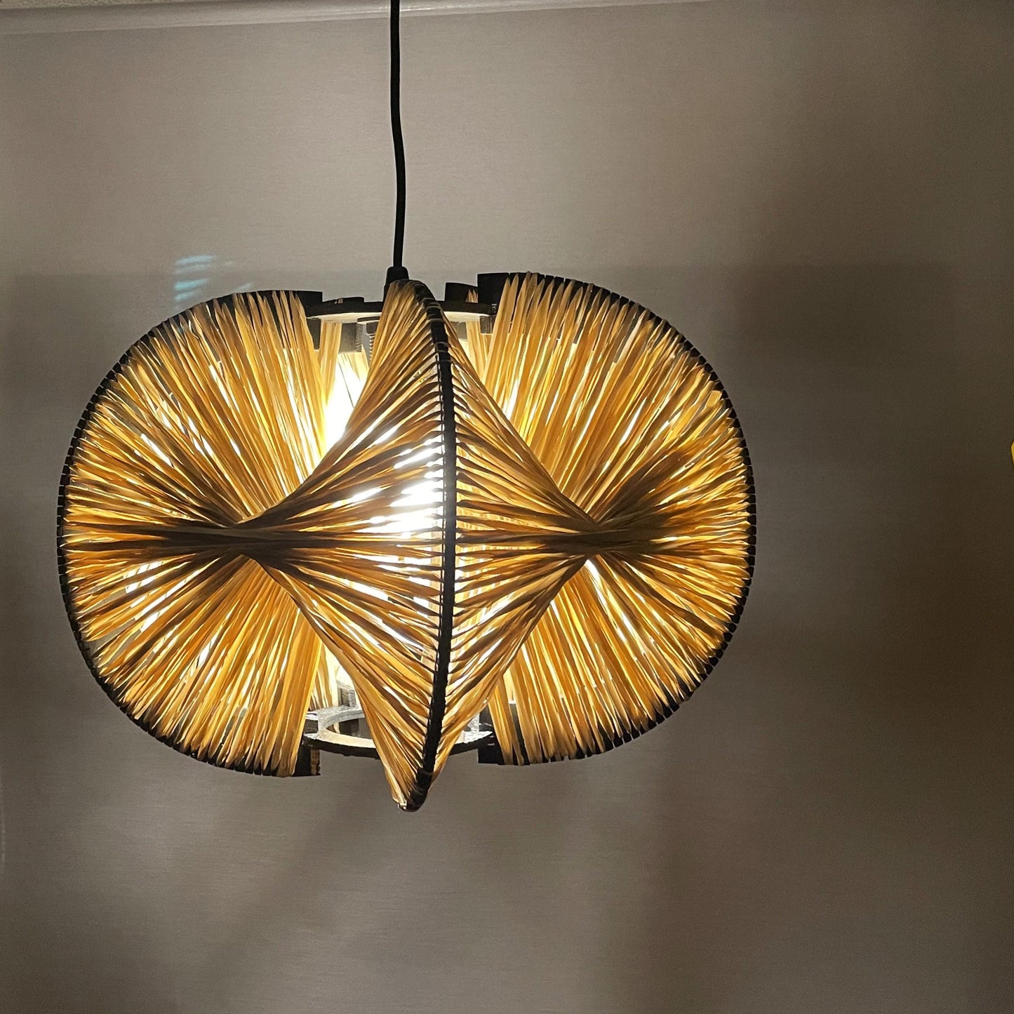 Wood chandelier modern rustic wood pendant light wooden