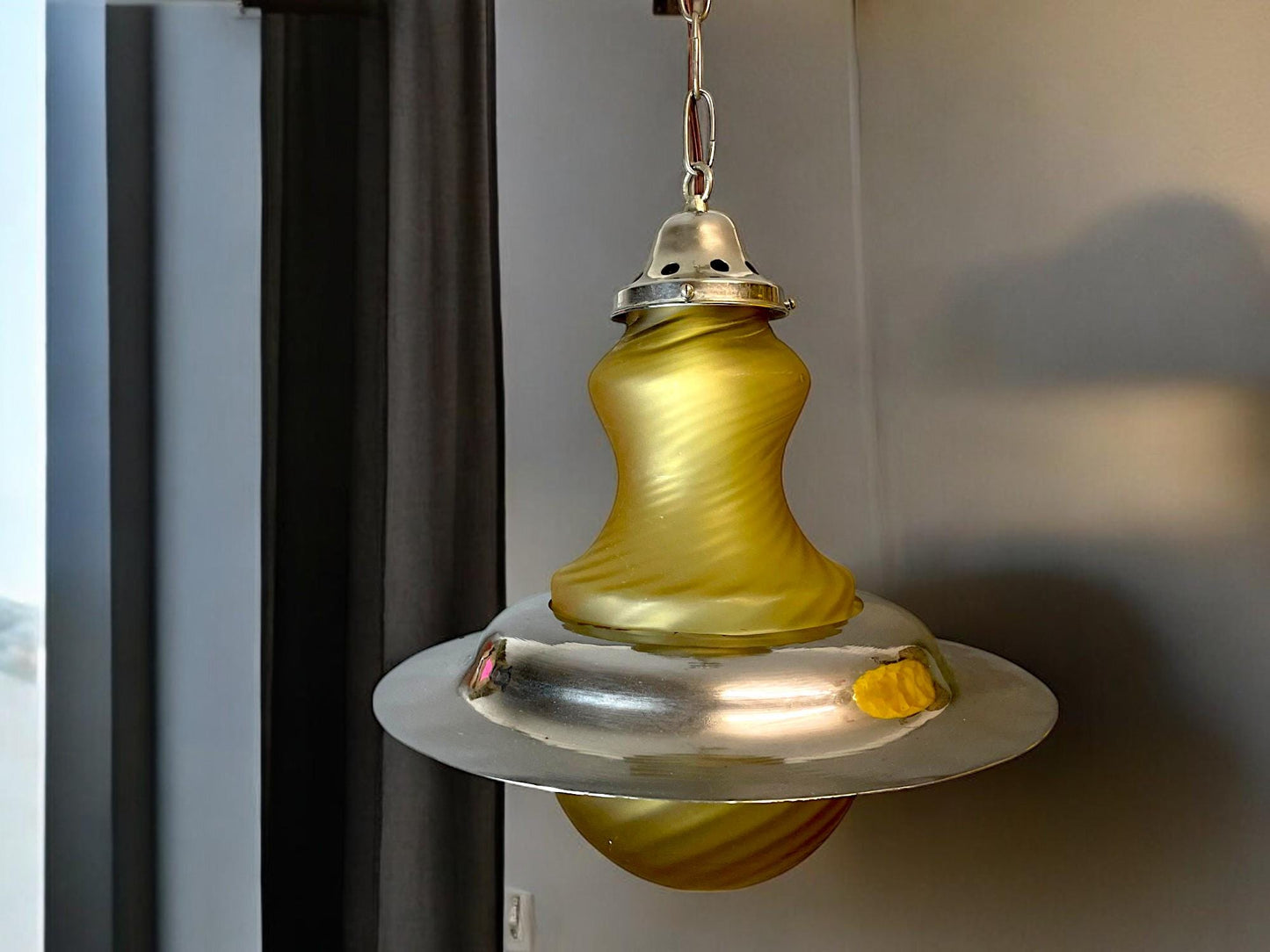 Large Space Age chandelier
