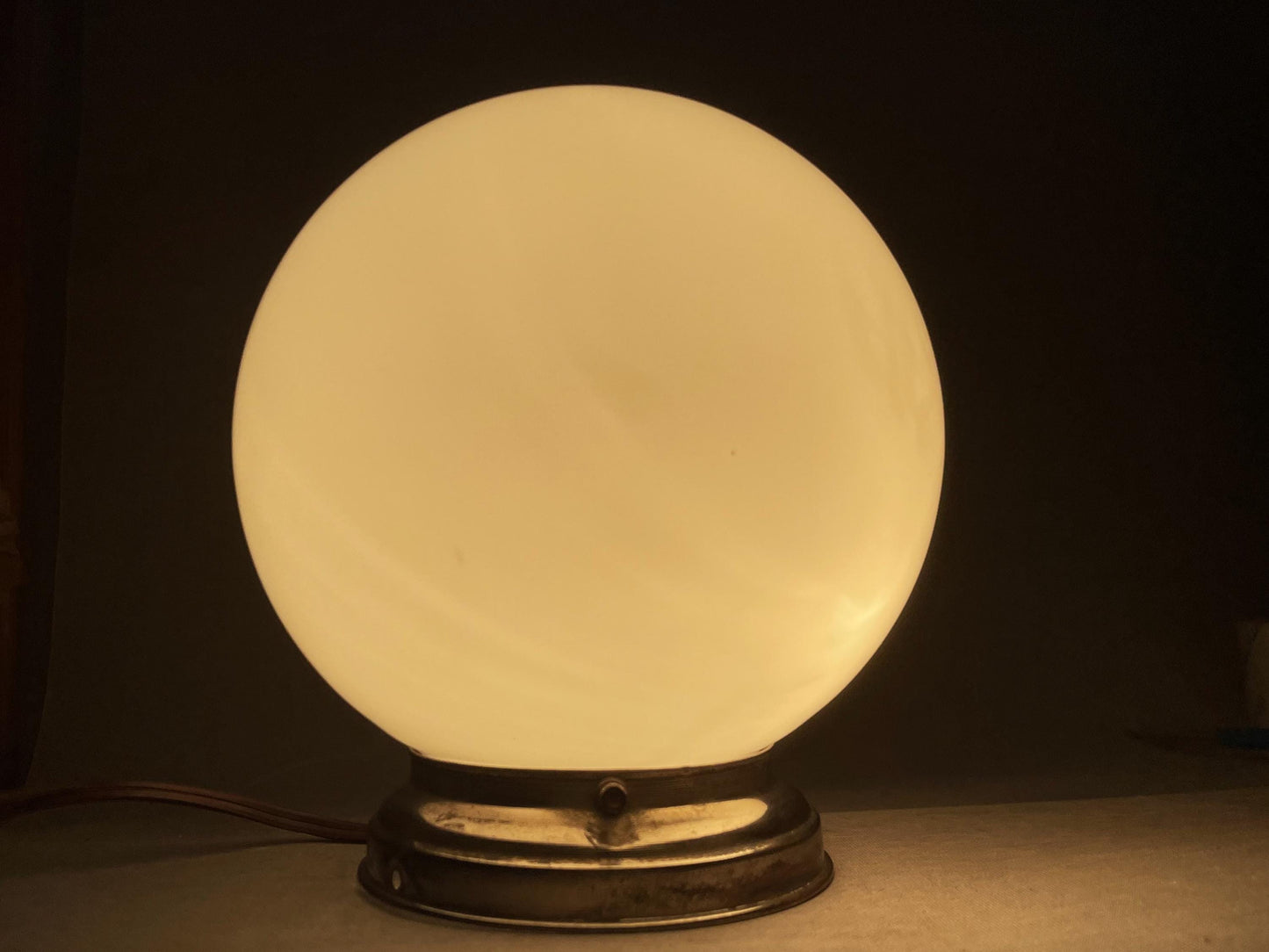 Flush mount globe light