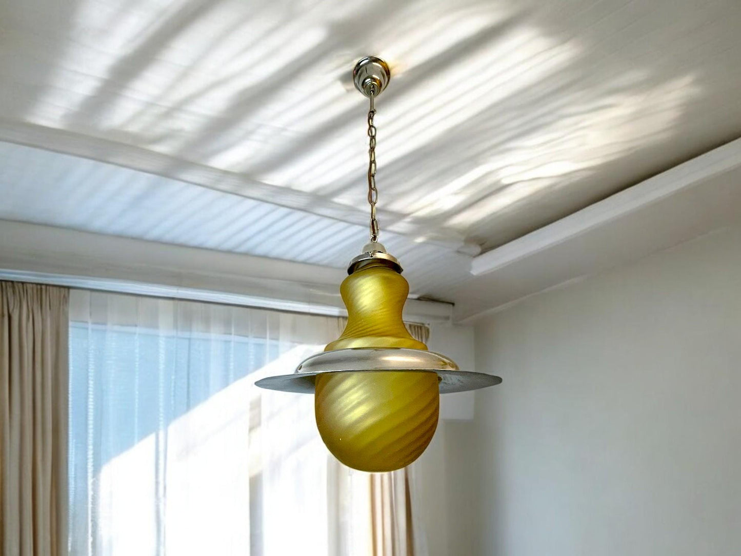 Large Space Age chandelier
